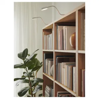 IKEA YTBERG Spot pentru corp, alb/intensitate reglabila