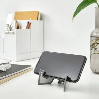 IKEA YUPPIENALLE Suport telefon mobil, gri