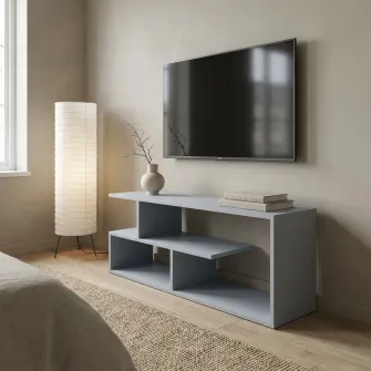 Raft 4home Eden, 40x100x29.6 cm, Gri 