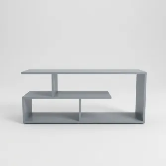 Raft 4home Eden, 40x100x29.6 cm, Gri 