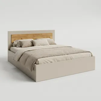 Pat 4home Viva, 160x200 cm, Satin/Stejar Craft Auriu