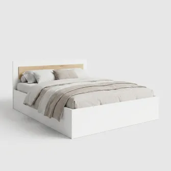 Pat 4home Viva 160x200 cm, Nimfea Alba/Stejar Prim Satin