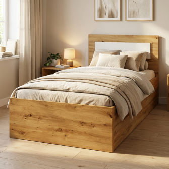 Pat 4home Viva 90x200cm, Stejar Artizan/Satin