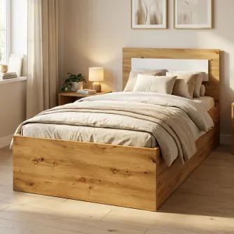 Pat 4home Viva 90x200cm, Stejar Artizan/Satin