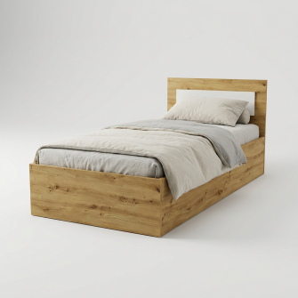 Pat 4home Viva 90x200cm, Stejar Artizan/Satin