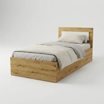 Pat 4home Viva 90x200cm, Stejar Artizan/Satin