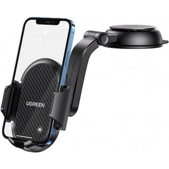 Suport auto Ugreen Waterfall-Shaped Suction Cup Phone Mount Black (20473)