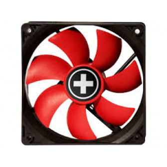 140mm Case Fan - XILENCE XPF140.R.PWM Fan, Performance C, 140x140x25mm, 700rpm, <30dBa, 62.05CFM, hydro bearing, 4Pin with PWM,  Black/Red