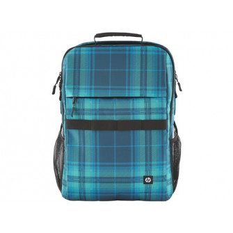 16.1'' NB Backpack - HP Campus XL Tartan Plaid Backpack - Extra-Padded Floating Laptop Pocket, a Double-Coil, Lockable Zipper, Rain-repellant Material.