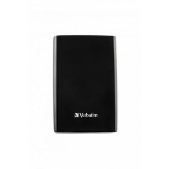 2.5'' External HDD 1.0TB (USB3.0)  Verbatim ''Store 'n' Go'' G1, Black, Nero Backup Software, Green Button Energy Saving Software