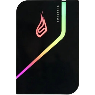 2.5'' External SSD 1.0TB  Surefire PyroDrive Gaming SSD (by Verbatim), USB 3.2 Gen 1, Black, RGB Lighting, Transfer Speed: up to 5Gbps, USB-C adapter included, Nero Backup Software