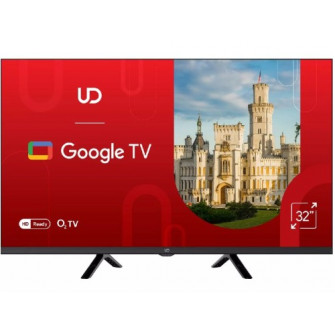 32'' LED TV UD 32GW5210, Black (1366x768 HD Ready, Google TV, 2 x HDMI2.0, 1 x USB, DVB-T/T2/C/S2, Speakers 2 x 10W, 3.8 Kg)