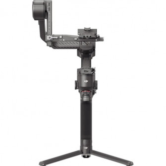 (974686) DJI RS4 Pro - Camera Stabilizer, Payload 4.5 kg, Axis (Automated locks 2Gen, carbon+teflon),4Gen Stab.,Shutter connection (BT, cable),1.8'' OLED full-color touchscr.,Gimbal/Joystick mode switch,2Gen LiDAR focus,Mini tripod,NATO,Run/Charg:13h/1.5h