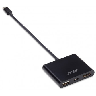 ACER 3 IN 1 USB-C GEN1 TO PD, HDMI, USB(A) DONGLE