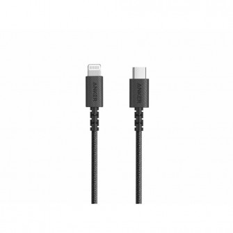 Cable Type-C to Lightning - 0.91 m - Anker PowerLine Select+ USB-C LGT, Apple official MFi, 0.91 m, 30.000-bend lifespan, black