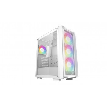 DEEPCOOL ''CC560 MESH V2 WHITE'' ATX Case, with Full-sized Tempered ...