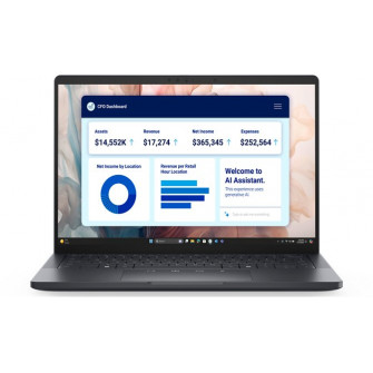 DELL Pro 13 Premium - 13.0'' FHD+ 400nits, 100% sRGB (Intel Core Ultra 7 268V (48 Tops NPU), 32GB LPDDR5x 8533 MT/s, 1TB TLC SSD, Intel ARC Graphics, Intel WiFi7 2x2 + BT5.4, 2xTB4, FPR, Backlit KB EN/UA, 3cell 60Wh 3Y Warranty, 8MP HDR+ IR Cam, Win11Pro