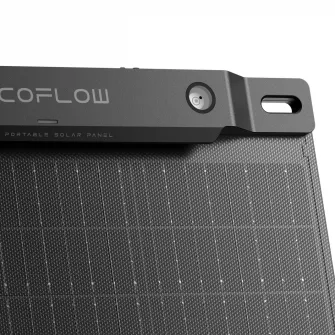 EcoFlow 28W Portable Solar Panel, tablet-sized, USB-A and USB-C Dual port, 25% High Efficiency, built-in angle guide for maximum sunlight conversion, 0.6kg, IP68