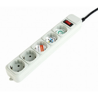 Gembird Surge Protector SPG3-B-6C