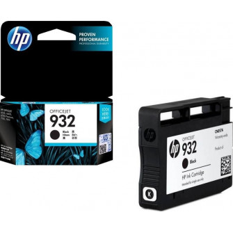HP 932 (CN057AE) Black Original Cartridge,  for HP Officejet 6100 ePrinter, HP OfficeJet 7612 e-All-in-One, HP Officejet 6700 Premium e-All-in-One, HP OfficeJet 7110 ePrinter, HP OfficeJet 7510,  400 p.