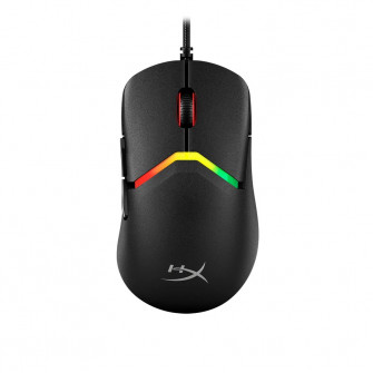 HYPERX Pulsefire Saga Gaming Mouse, Black, 200–26000 DPI, 4 DPI presets, HyperX 26K Sensor, RGB lighting, HyperX Optical Switches, Interchangeable magnetic components to adapt to different grip styles, USB, 69g