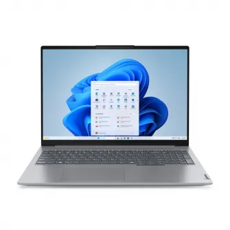 Lenovo ThinkBook 16 Gen 7 (16'' AMD), AMD Ryzen 5 7535HS (3.30GHz, 16MB), 16'' WUXGA Non-Touch, 16.0GB, 1x512GB SSD M.2 2242 PCIe Gen4 TLC, Arctic Grey, AMD Radeon 660M, BT 5.1 or above,Wi-Fi 6E 2x2 AX, 100/1000M Ethernet, FPR, 1080P FHD IR, 3 Cell Li-ion