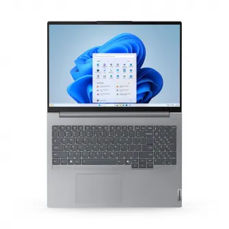 Lenovo ThinkBook 16 Gen 7 (16'' AMD), AMD Ryzen 5 7535HS (3.30GHz, 16MB), 16'' WUXGA Non-Touch, 16.0GB, 1x512GB SSD M.2 2242 PCIe Gen4 TLC, Arctic Grey, AMD Radeon 660M, BT 5.1 or above,Wi-Fi 6E 2x2 AX, 100/1000M Ethernet, FPR, 1080P FHD IR, 3 Cell Li-ion