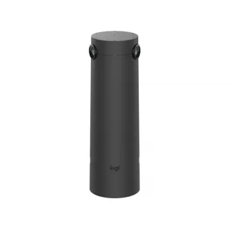 Logitech Sight Tabletop companion 4K camera with intelligent multi-participant framing - 7 beamforming microphones, dual lens camera, Horizontal Field of View: 315°, Diagonal Field of View: 180°, GRAPHITE - USB - WW-9004