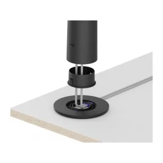 Logitech Sight Tabletop companion 4K camera with intelligent multi-participant framing - 7 beamforming microphones, dual lens camera, Horizontal Field of View: 315°, Diagonal Field of View: 180°, GRAPHITE - USB - WW-9004