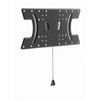 TV-Wall Mount for 32-65"- Gembird "WM-65F-03", Fixed, max. 30 kg, Distance TV to Wall: 22 mm, max. VESA 200 x 400, Black