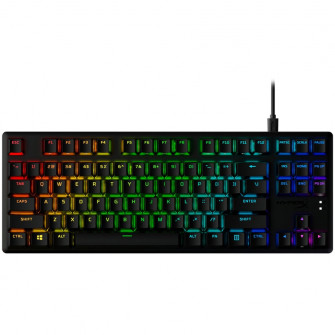 Tastatura mecanica gaming HyperX Alloy Origins, iluminare RGB
