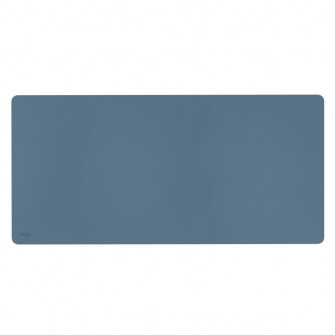 Trust BENYA  XXL Desk Pad, Blue, soft PVC leather, 900x430x2mm