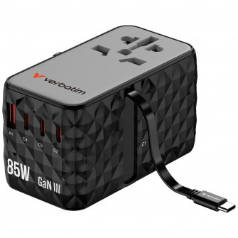 Verbatim GaN III Universal Travel Adapter
