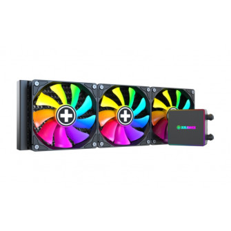 XILENCE Liquid Cooler (XC987) ''LiQuRizer 360 PRO ARGB'' Performance A+ Socket LGA Intel: 1700/2066 /2011/1151/115x/1200 & AMD: AM4/ AM5, up to 350W, 3x A-RGB PWM FDB 120 fans:120x120x25mm, PWM fans: 500-1800rpm, 18.0-32.2 dBA, 77.43CFM, pump: 2100, 25dBA