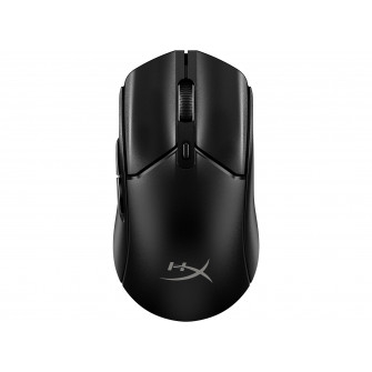 HYPERX Pulsefire Haste 2 Core Wireless Gaming Mouse, Black, Ultra-lightweight design, 400–26000 DPI, 4 DPI presets, Dual wireless connectivity modes: BT + 2.4GHz, HyperX 26K Sensor, Included grip tape for secure, Per-LED RGB lighting, AAA Battery, 59g