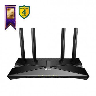 Router wireless TP-LINK Archer AX23, AX1800, Dual-Band, Wi-Fi 6, Gigabit, Dual-Core CPU, OFDMA, WPA3, Access Point Mode, IPv6 Supported, IPTV, Beamforming, Smart Connect, Airtime Fairness, VPN Server, Cloud Support, OneMesh