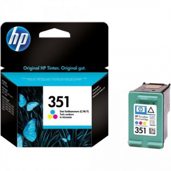 HP 351 Tri-color Ink Cartridge 3.5ml