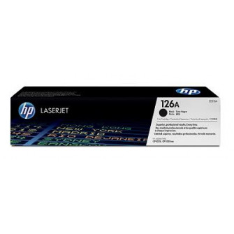 HP №126A Black Cartridge for CLJ CP1025/P1025NW, 1200 pages