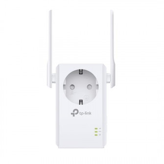TP-LINK TL-WA860RE  N300 Wireless Range Extender with AC Passthrough, 300Mbps 2.4GHz, 802.11n/g/b, Ranger Extender mode, 1 Lan Port, WPS, 2 external antennas