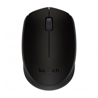 Logitech Wireless Mouse M171 Black, Optical Mouse for Notebooks, Nano receiver,  Black, Retail