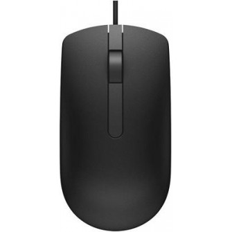 Dell Optical Mouse - Wired - USB, 1000 dpi, 413g, MS116 - Black