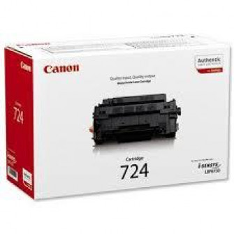 Laser Cartridge Canon 724, black (6 000 pages) for for MF512X  LBP6750DN