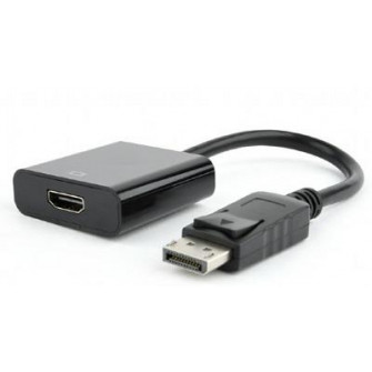 Adapter DP-HDMI - Gembird AB-DPM-HDMIF-002, DisplayPort male to HDMI femaile adapter cable, blister, Black