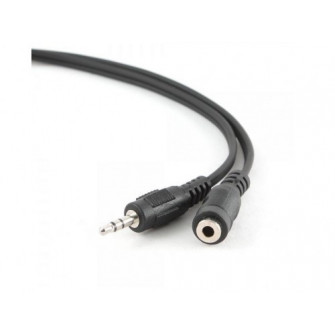 Audio cable 3.5mm - 2m - Cablexpert CCA-423-2M, 3.5 mm stereo audio extension cable, 2m, 3.5mm stereo plug to 3.5mm stereo socket
