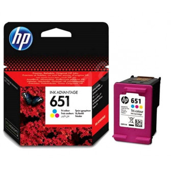 HP Ink Cart. C2P11AE No.651;for DeskJet 5575/5645;c/