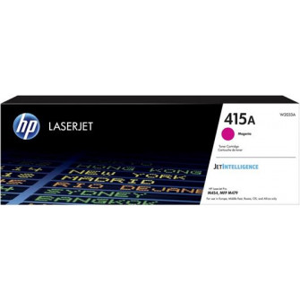 HP 415A Magenta LaserJet Toner Cartridge 2100 pages for HP M454dn/dw, M479dw/fdn/fdw/fnw