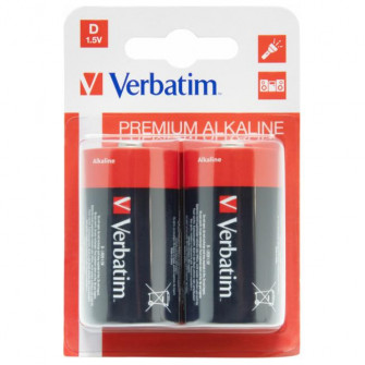 Verbatim Alcaline Battery D