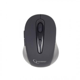 Gembird MUSWB2, Bluetooth Optical Mouse, 6-button, 800/1200/1600dpi, Nano Reciver, USB, Black