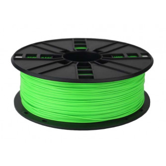 Gembird PLA Filament, Fluorescent Green, 1.75 mm, 1 kg