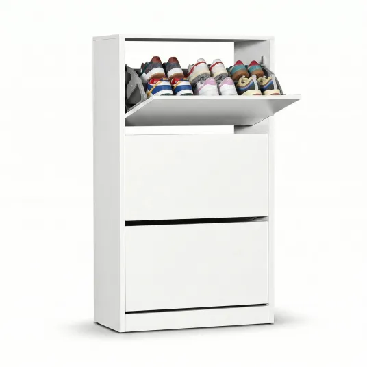 Pantofar Adore Max Plus, 18 Perechi, 3 Compartimente, 73x119x26 cm - Mov